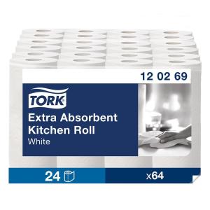 Hushållspapper Tork Premium Extra Plus 2-lg vit 15m