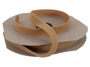 Kardborrband Nevogrip 20 mm, mjuk, beige, 1029