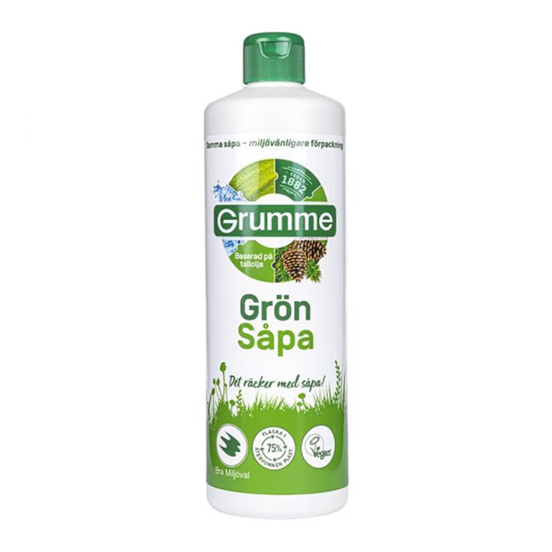 Såpa Grumme Grön 750ml