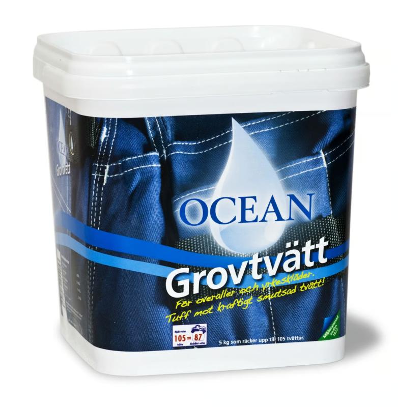 Tvättmedel Ocean Grovtvätt 5kg