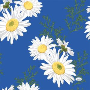 Servett Duni 3-lag Daisy Blue 33x33cm