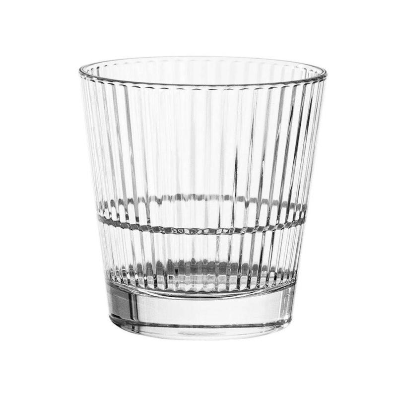 Drinkglas Stripe 355 Rocks Polykarbonat Ø9,5x9,8cm 35,5cl