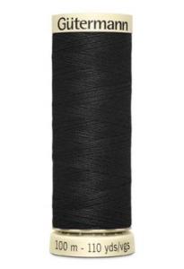 Gutermann Sy tråd svart100 m