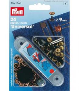 Nitar, 24-bitar, 9mm diameter Prym.