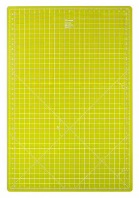 Prym cutting mat 60x90cm cm/inch light green   skärmatta