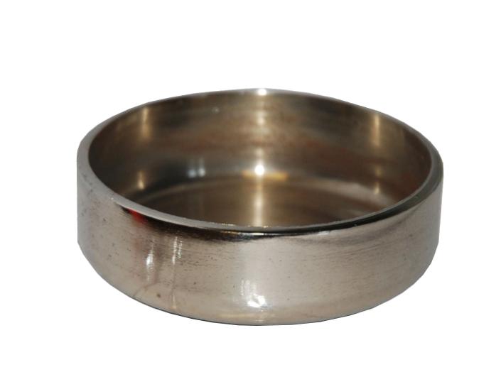 Möbelunderlägg förnicklad Ø 50 mm