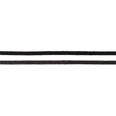 Brun Skoband Rund vaxad.