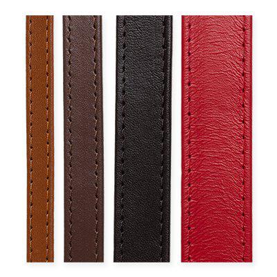 Solid Läderrem – Äkta Skinn (10–25 mm)