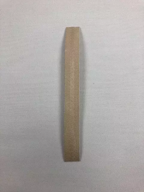 Beige/Avena Kantband fiskbensflätat 22 mm akryl