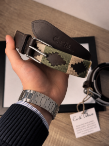Cente Vellours Bälte- Cente Olive