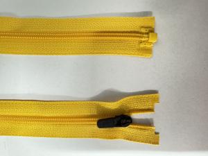 YKK Delbart Blixtlås 4mm Spiral – Gul