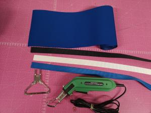 Elektrisk värmekap HSG-0, inkl 30 mm blad, blå/ Värmekniv