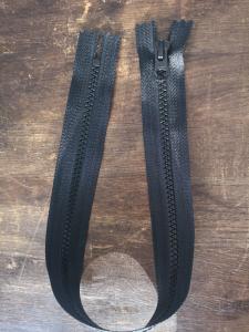 Dragkedja Vislon – 6 mm, Svart, Icke-delbar, 44cm