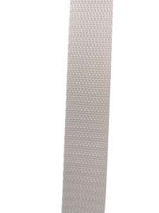Polyestervävband 25 mm – Vit, 400 kg brottgräns
