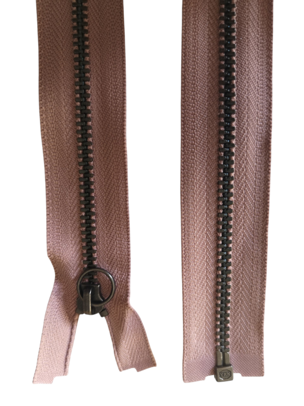 Blixtlås Metall Delbar 4 mm YKK F-kod T221R
