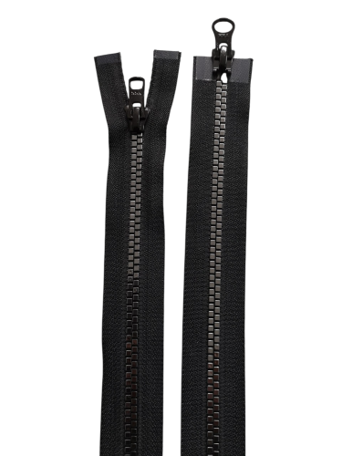 YKK 2-vägs blixtlås svart 6mm delbart
