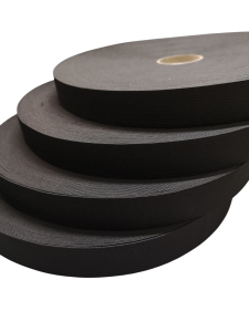 Resårband 25 mm, svart – YKK