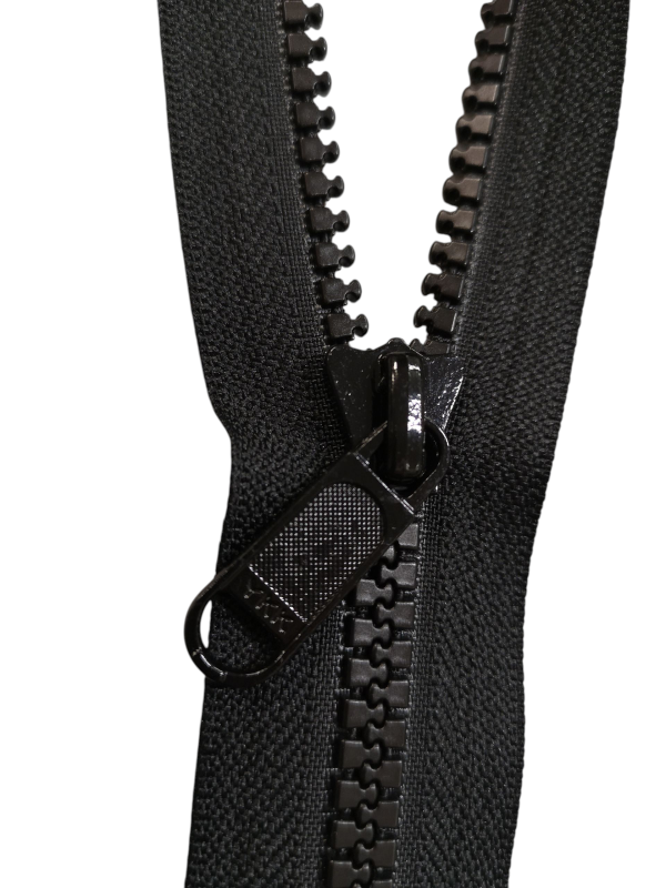 Löpare YKK Vislon 8 mm — Svart metall