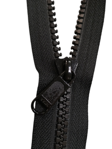 Löpare YKK Vislon 8 mm — Svart metall