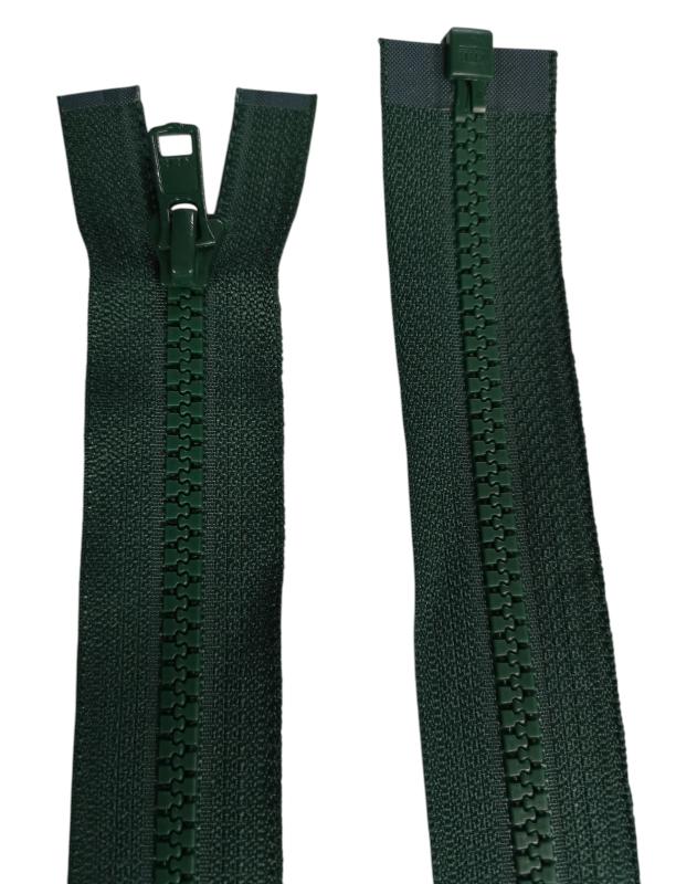 YKK Vislon Blixtlås Mörkgrön #153 – Vändbar (6mm tänder)