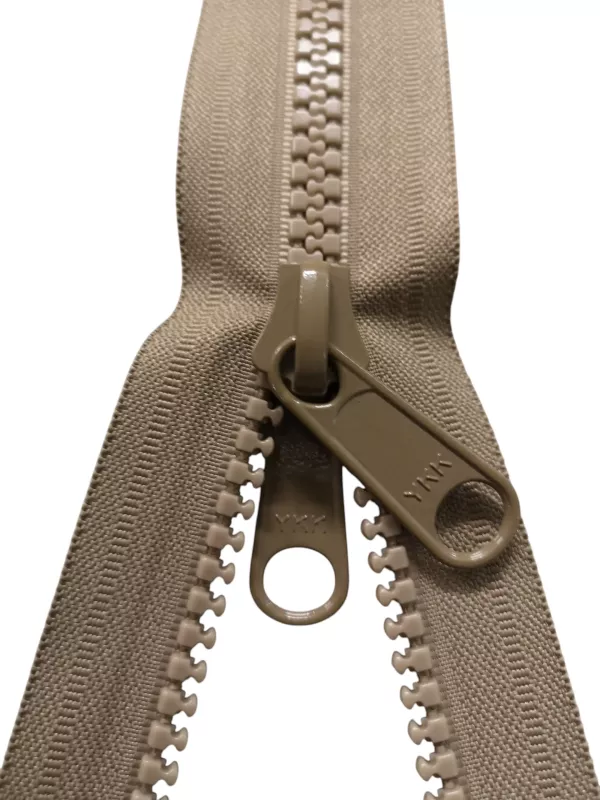 YKK Blixtlås Metervara 10mm Vislon UV – Valnöt (Naturbrun)