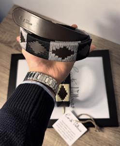 Cente Vellours Bälte  - Cente Black