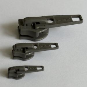 Original YKK Spiral Löpare 10mm Enkel Metall – Grå (F-kod 860)