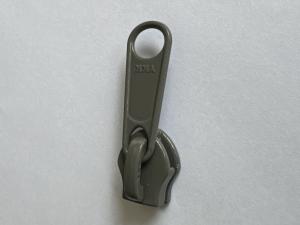 Original YKK Spiral Löpare 10mm Autolock – Grå (F-kod 860)