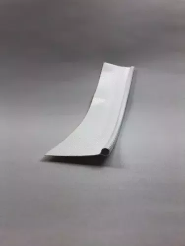 Keder 10 mm – Vit med 7 cm läpp