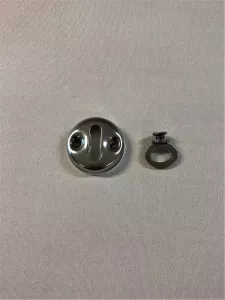 Däcksbeslag nyckelhål med ring