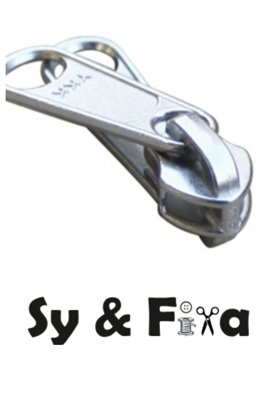 YKK LÖPARE - 6MM SPIRAL DUBBEL METALL BLANK