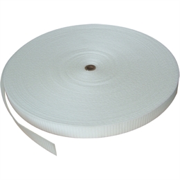 WEBBINGBAND - POLYESTER - LIGHT - 20MM - VIT