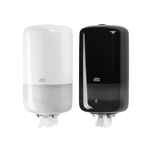 Dispenser Torkrulle Tork M1 Centrummatad vit & Svart