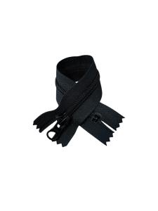 BLIXTLÅS SPIRAL 6 MM – SVART, EJ DELBART, 19 CM (YKK)