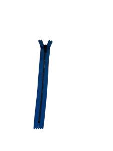 Metallblixtlås, 4 mm fast, YKK, 20 cm,f-kod: 557, (M) Mellanblå