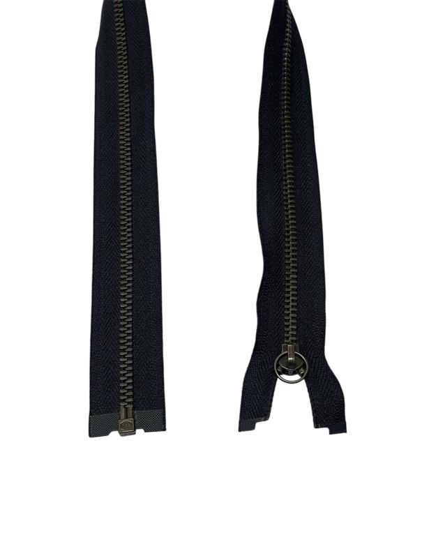 Blixtlås Metall Delbar 4 mm YKK F-kod T233R Marinblå