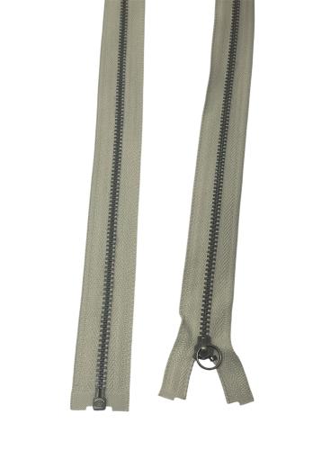 Blixtlås Metall Delbar 4 mm YKK F-kod T832R Gråbeige