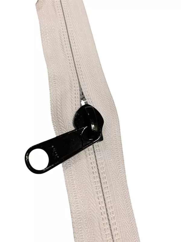 Original YKK Löpare 10C DFBL (Svart) – För Bakvänd & Dold 10mm Spiral