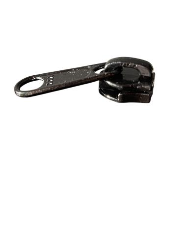 Original YKK Löpare 10C DFBL Svart – Backvänd / Dold (Reverse)