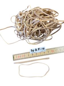 Rågummiband Nr 33 (90 x 3 mm) – Högelasticitet, Flera Packstorlekar