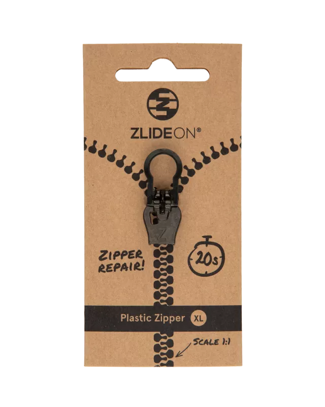 Metal & Plastic Zipper XL, 8A