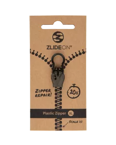 Metal & Plastic Zipper XL, 8A