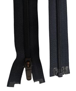 Delbar Spiralblixtlås 4 mm – 47 cm – Mörkblå – YKK – Med Autolås (F-kod 196)