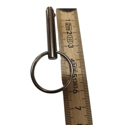 Låssprint med Kula & Ring – Rostfritt Stål (6,35 x 40 mm)