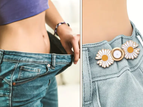 Daisy Midja Knappnålar