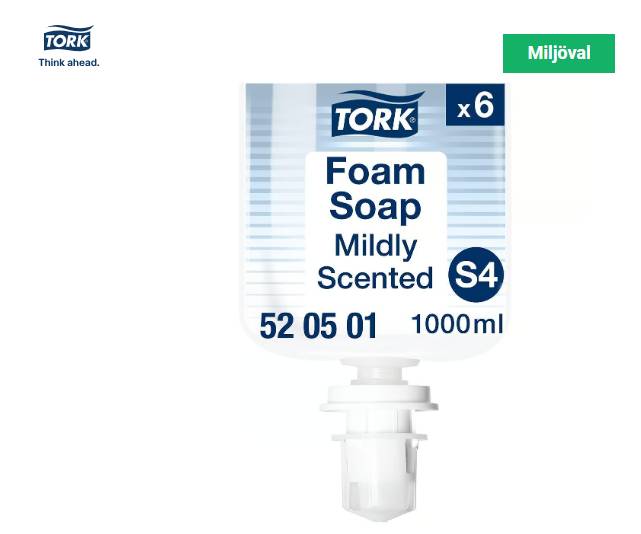 Skumtvål Tork S4 Med Mild Doft 1L