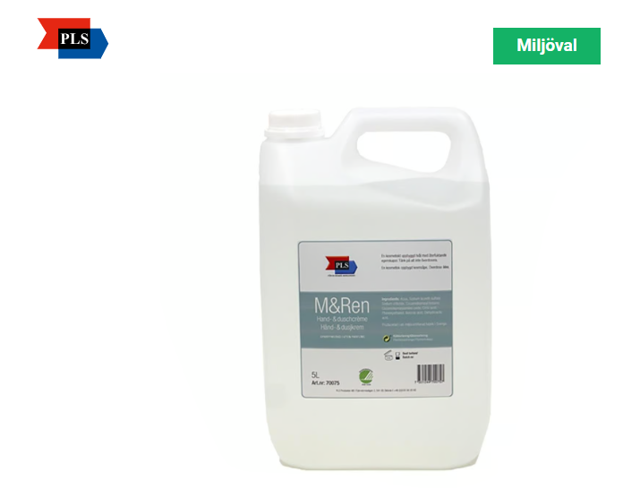 Flytande Tvål PLS M&Ren Oparfymerad 5L