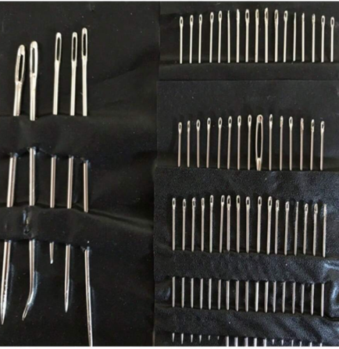 Handstygnsnålar Sorterade (55 stycken) – Stort Nålset för Handsömnad
