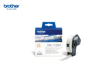 Etikett Brother Universal Papper DK-11204 Vit 17x54mm
