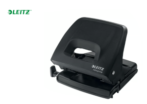 Hålslag Leitz Recycle, svart